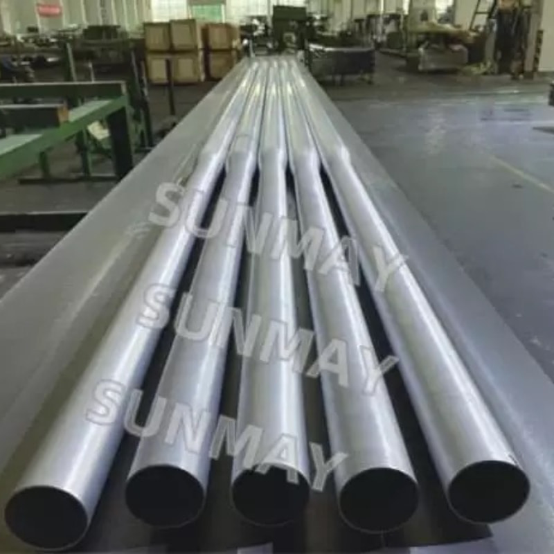 Double headed variable diameter pipe