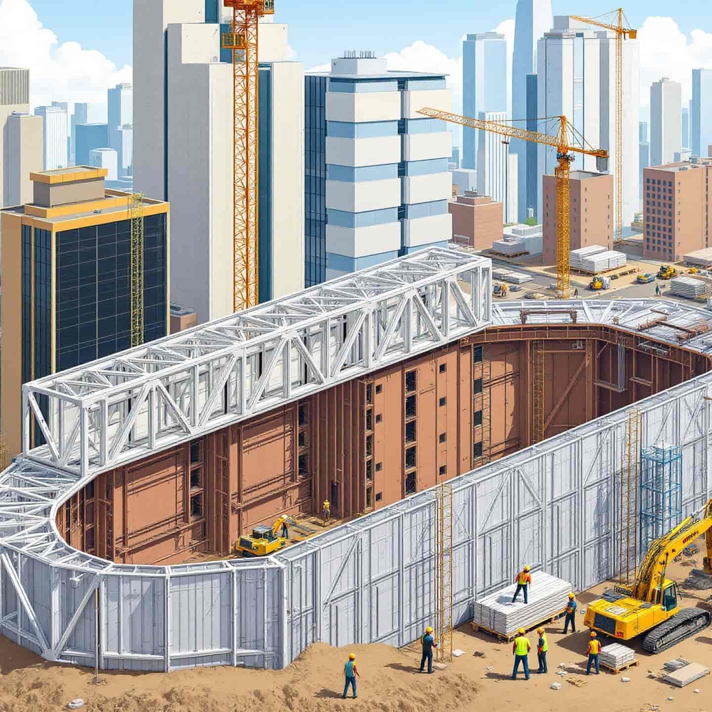 Charpente structurelle en aluminium : pourquoi c'est le choix ultime pour les constructions polyvalentes